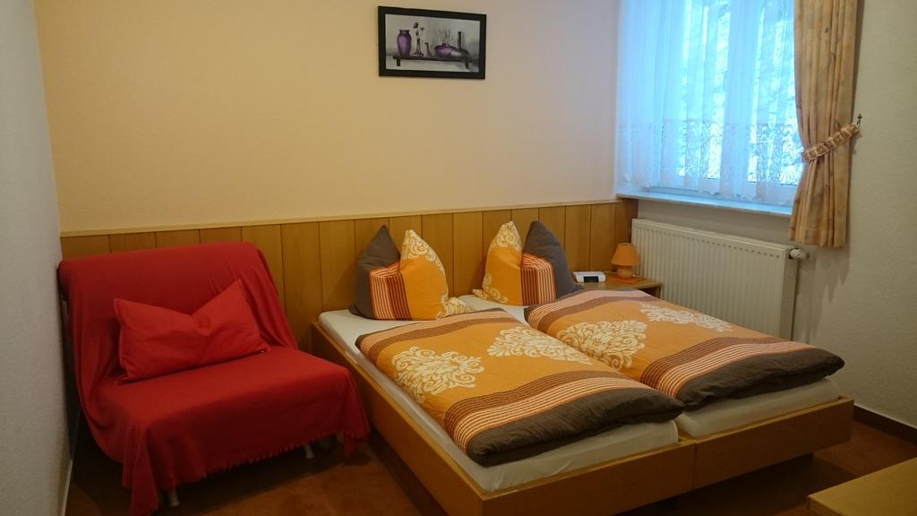 Pension Und Berggasthaus Kapellenstein Geyer Kamer foto